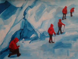 "Straggler"_oil-on-canvas