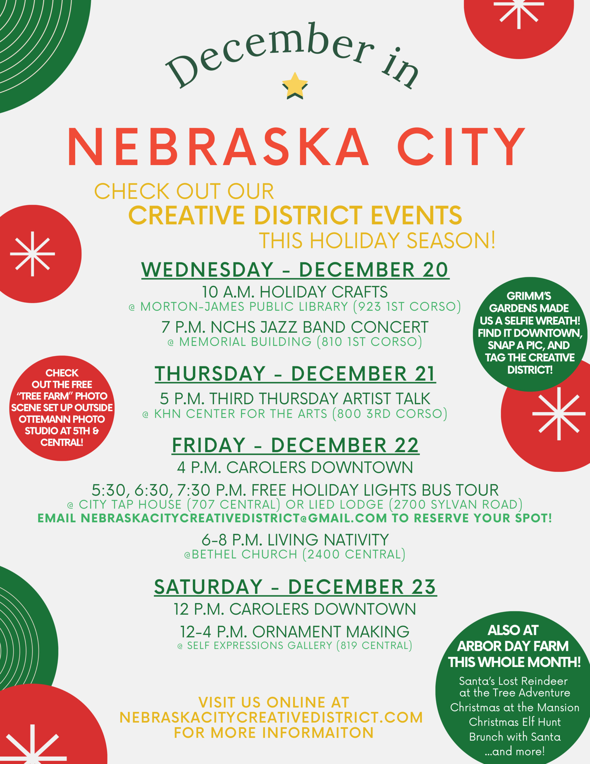 Creative District Event 1223 - Nebraska City