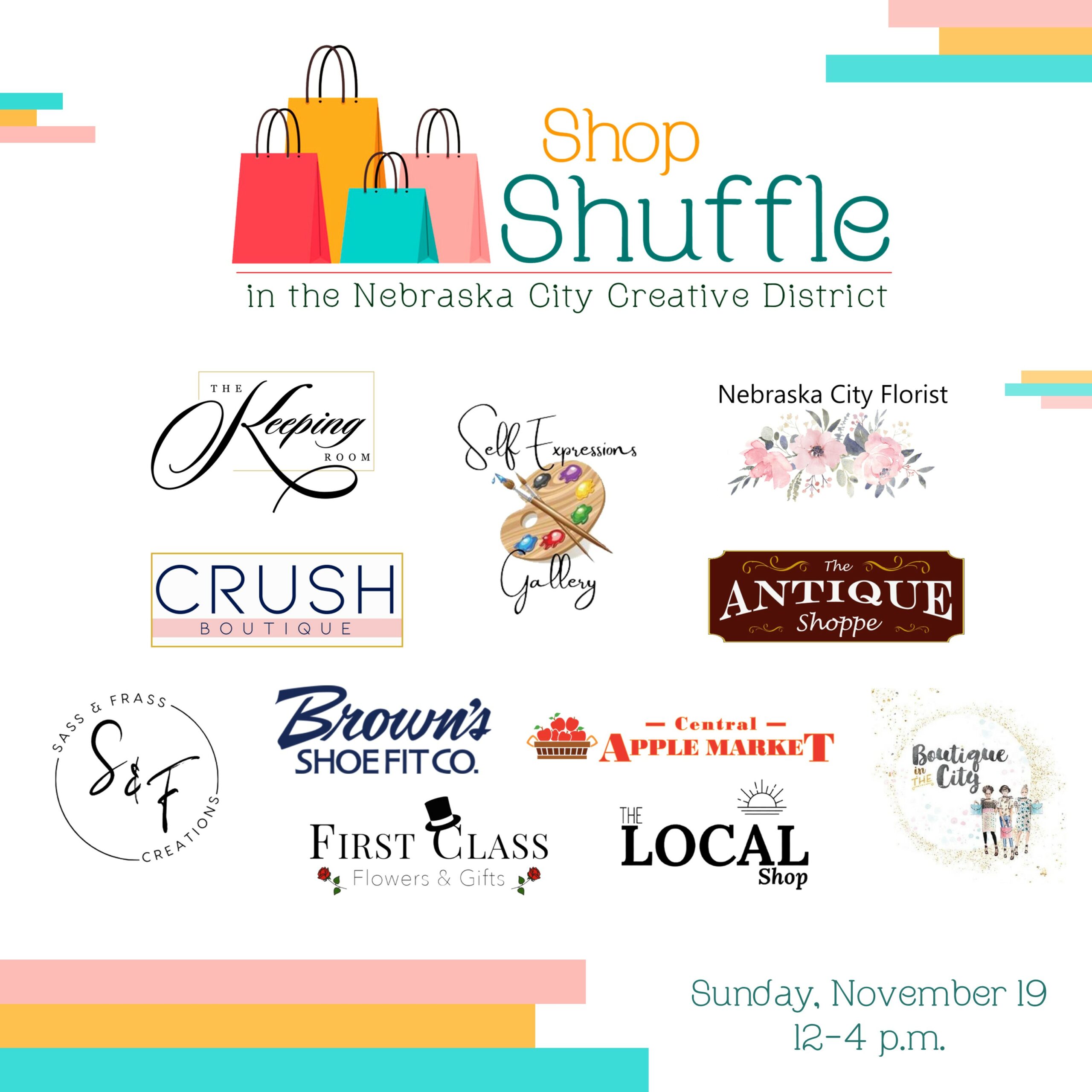 Shop Shuffle in the Creative District Nebraska City